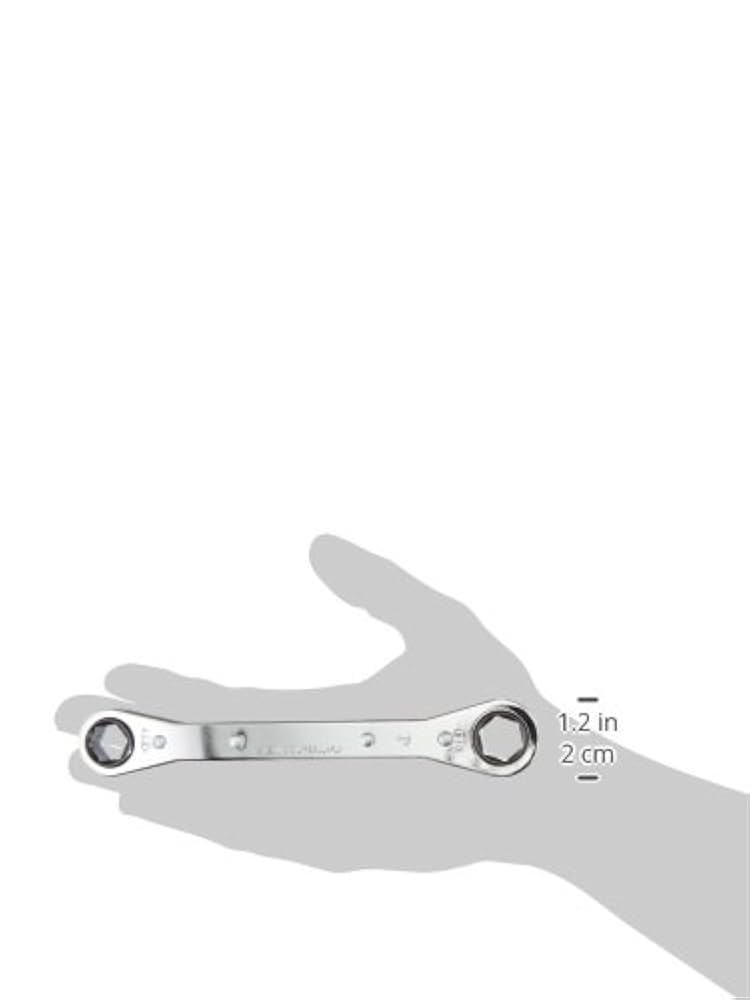ちゃーぬ ironcube Mini Wrench Set, Midget Combination Wrench Set, 10